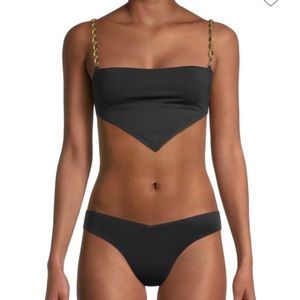 Onia we wore what bikini puka shells size small top size medium bottom